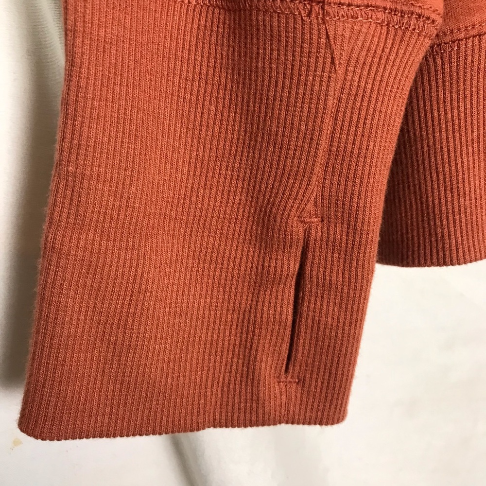 Amazon Essentials Orange Turtleneck Pullover Swea… - image 6
